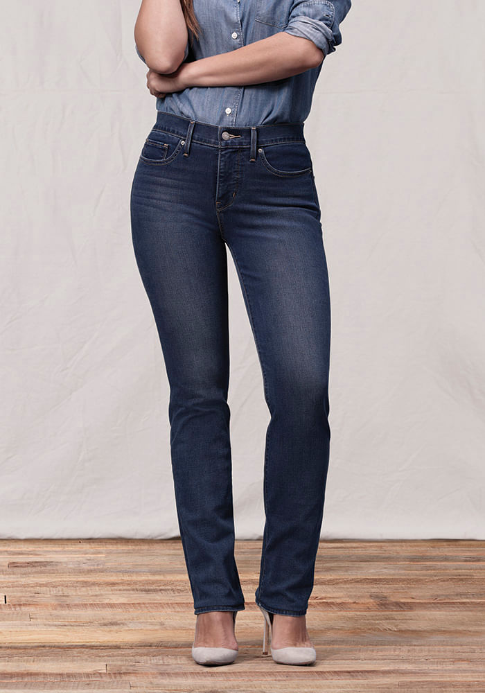 LEVIS/Levis Jeans Recto Tiro Alto Mujer