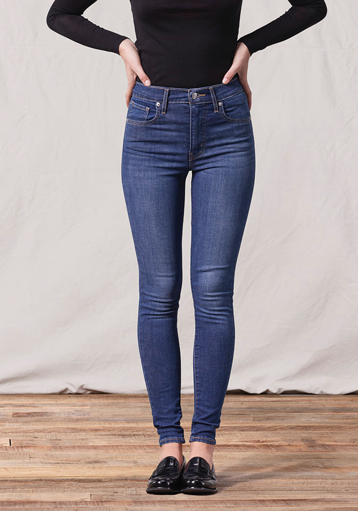 LEVIS/Levis Jeans Recto Tiro Alto Mujer