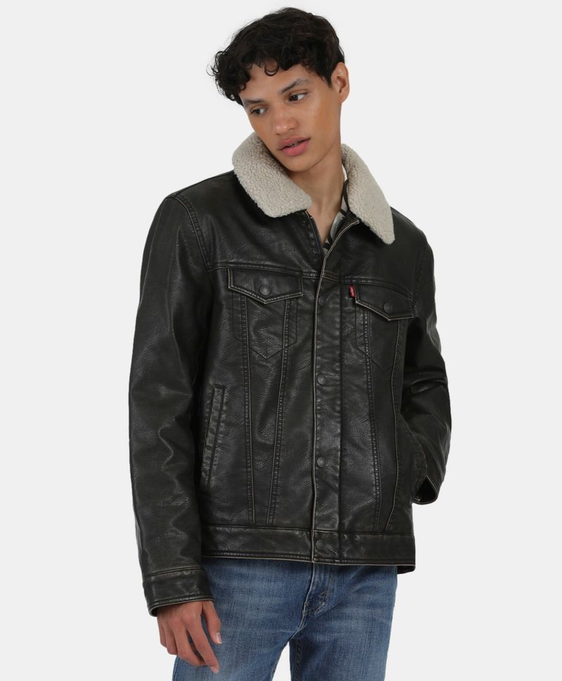 Chaqueta mezclilla best sale levis hombre