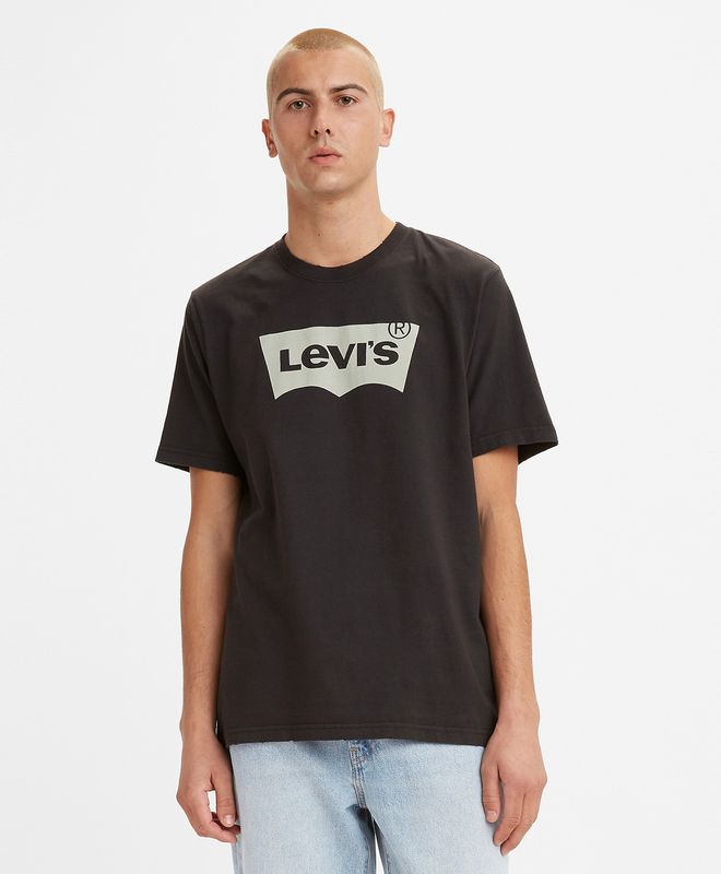 Polera Hombre Levi's Relaxed Fit con logotipo Batwing