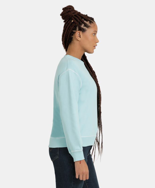 Polerón Mujer Levi's Standard Crew con logotipo mini Batwing