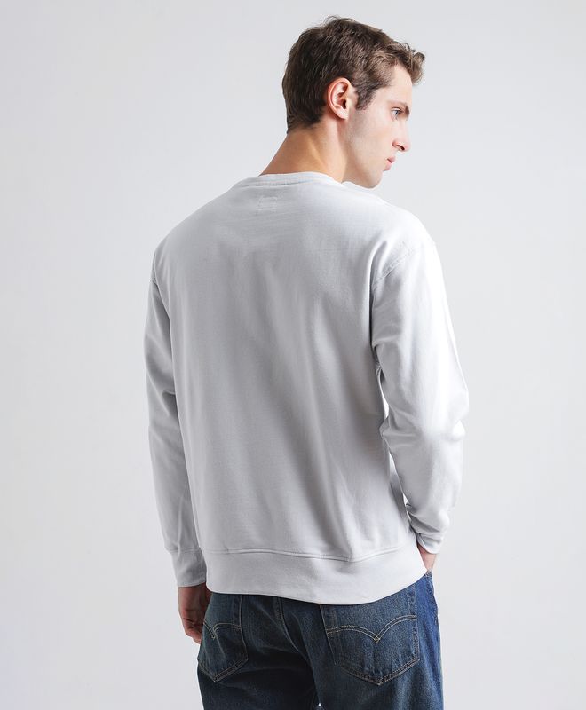 Polerón Hombre Levi's Sweats Crew con logotipo Batwing