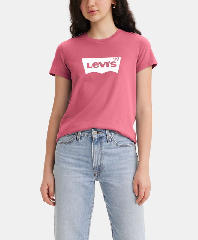 Polera Mujer Levi's Perfect con logotipo Levi´s Batwing en el pecho