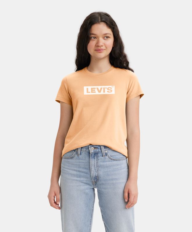 Polera Mujer Levi's Perfect con logotipo Levi´s Box Tab en el pecho
