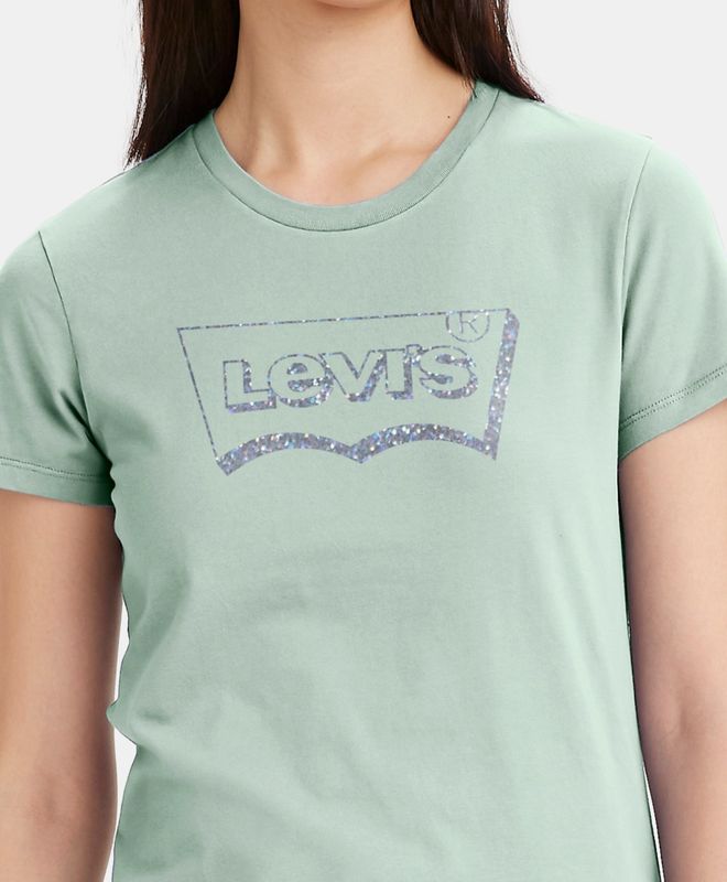 Polera Mujer Levi's Lisa con  logotipo Levi´s Batwing