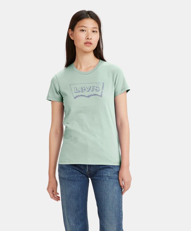 Polera Mujer Levi's Lisa con  logotipo Levi´s Batwing