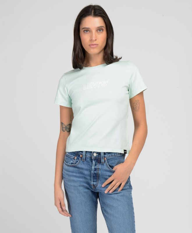 Polera Mujer Levi's Rickie con logotipo Levi´s