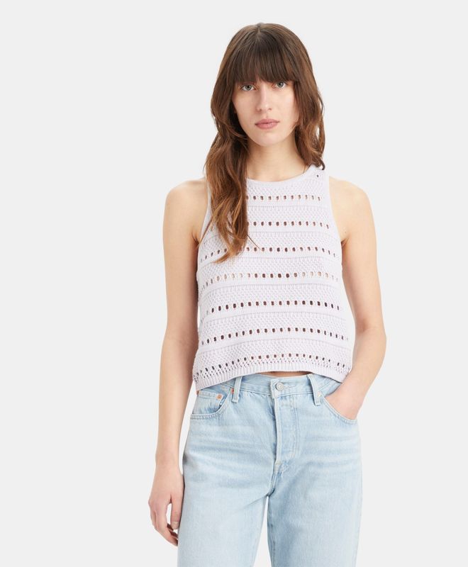 Sweater Mujer Superbloom Crochet Tank Levi's