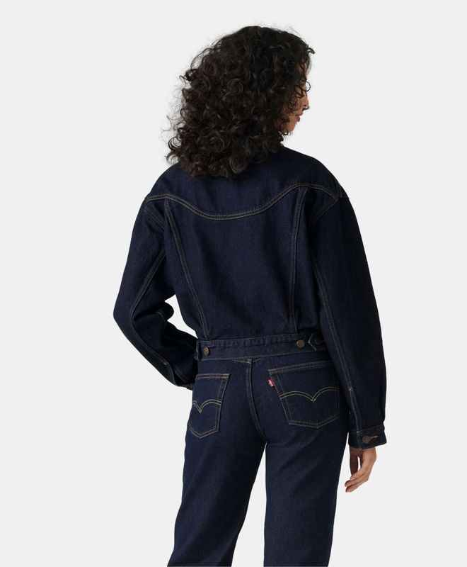 Chaqueta Levi's Mujer Shrunken 90s Trckr Wstrn