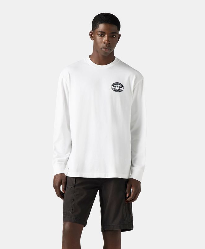 Polera Levi's Hombre Ls Graphic Authentic Tee