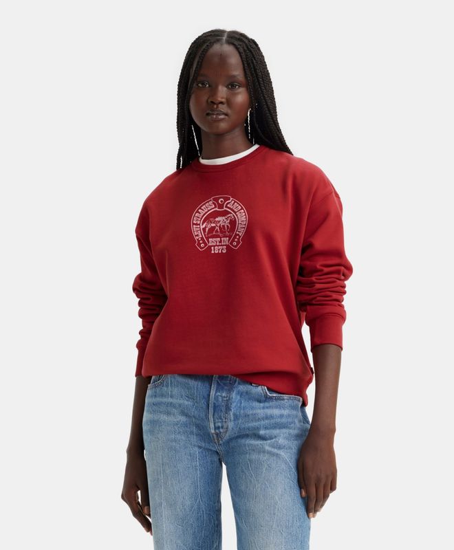 Polerón Levi's Mujer Graphic Heritage Crew