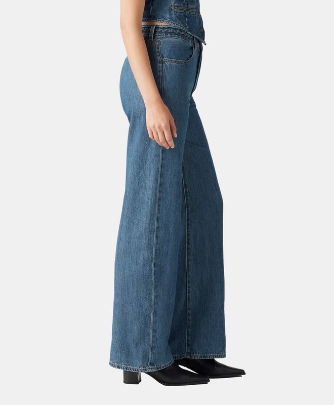 Jeans Levi's Mujer Ribcage Wl Braided