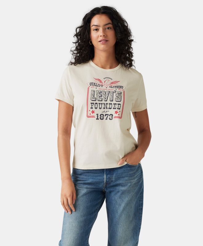 Polera Levi's Mujer Graphic Iconic Tee