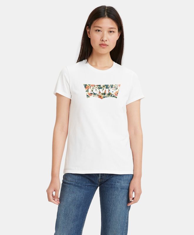 Polera Mujer Levi's Perfect con logotipo Levi´s Batwing en el pecho