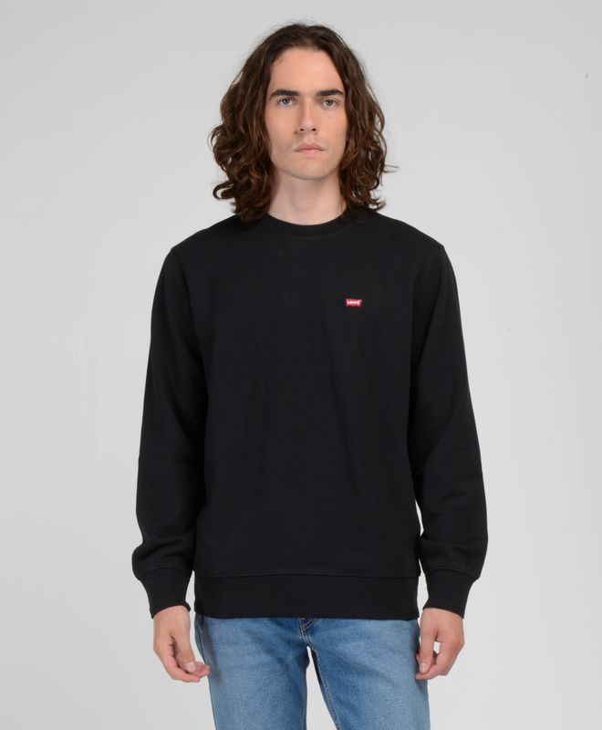 Polerón Hombre Levi's  Cuello Redondo con logotipo mini Batwing