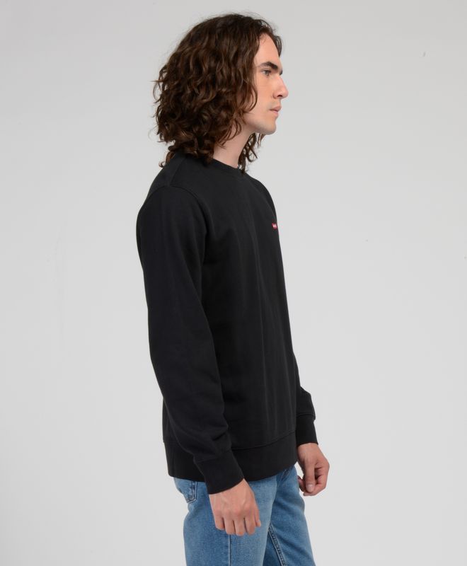Polerón Hombre Levi's  Cuello Redondo con logotipo mini Batwing