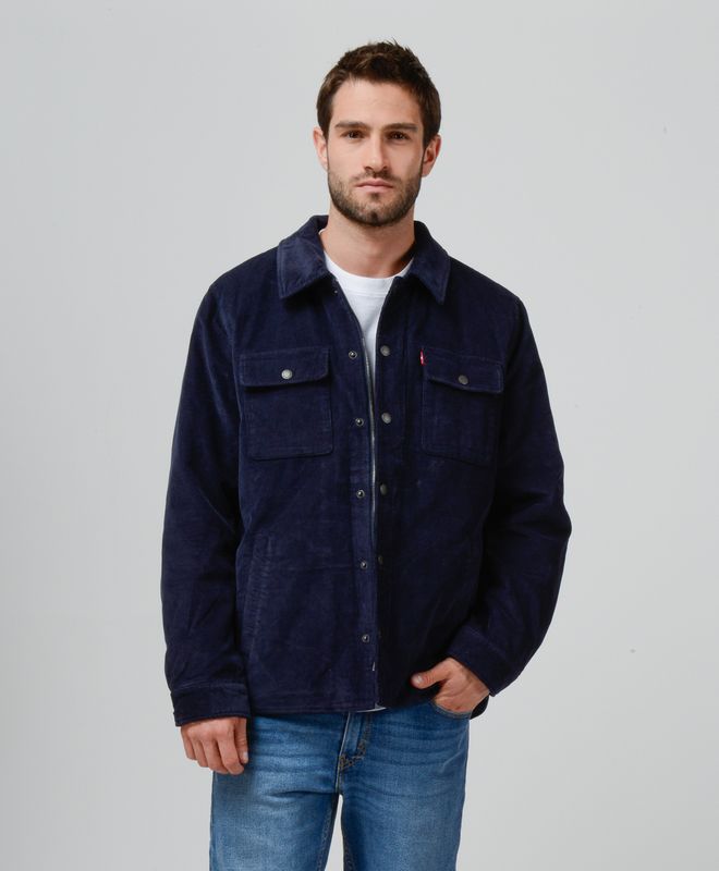 Chaqueta Levi's Hombre Cord Shacket W Quilted Lining