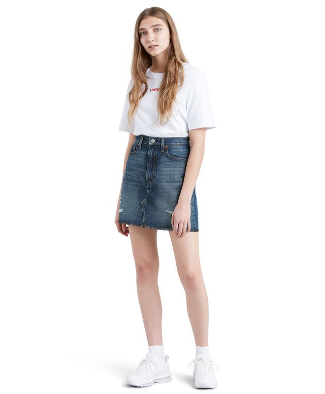 Falda Mujer Levi's High Rise Deconstructed Iconic