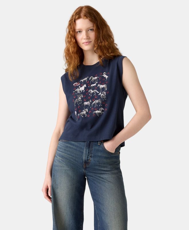 Polera Mujer Levi's Gr Boxy Tank