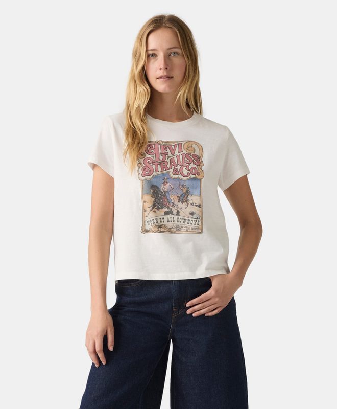 Polera Mujer Levi's Graphic Boxy Tshirt