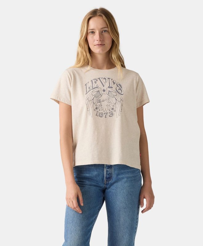 Polera Mujer Levi's Graphic Boxy Tshirt