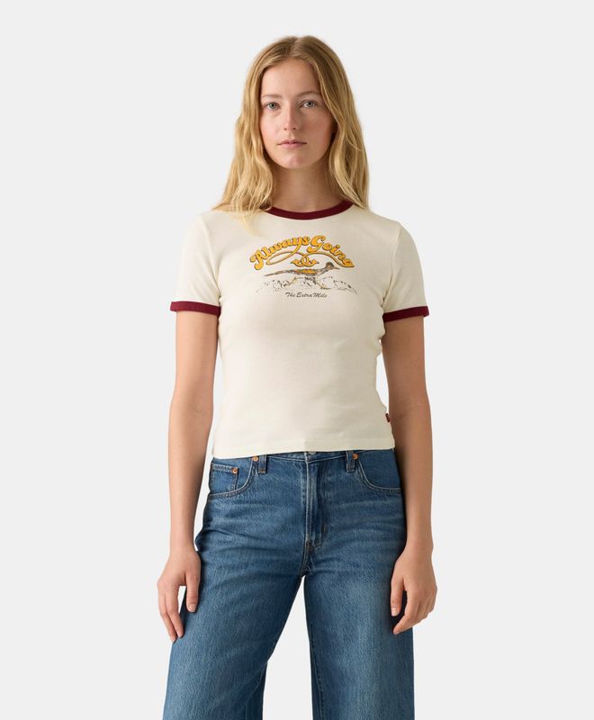 Polera Mujer Levi's Graphic Ringer Rickie