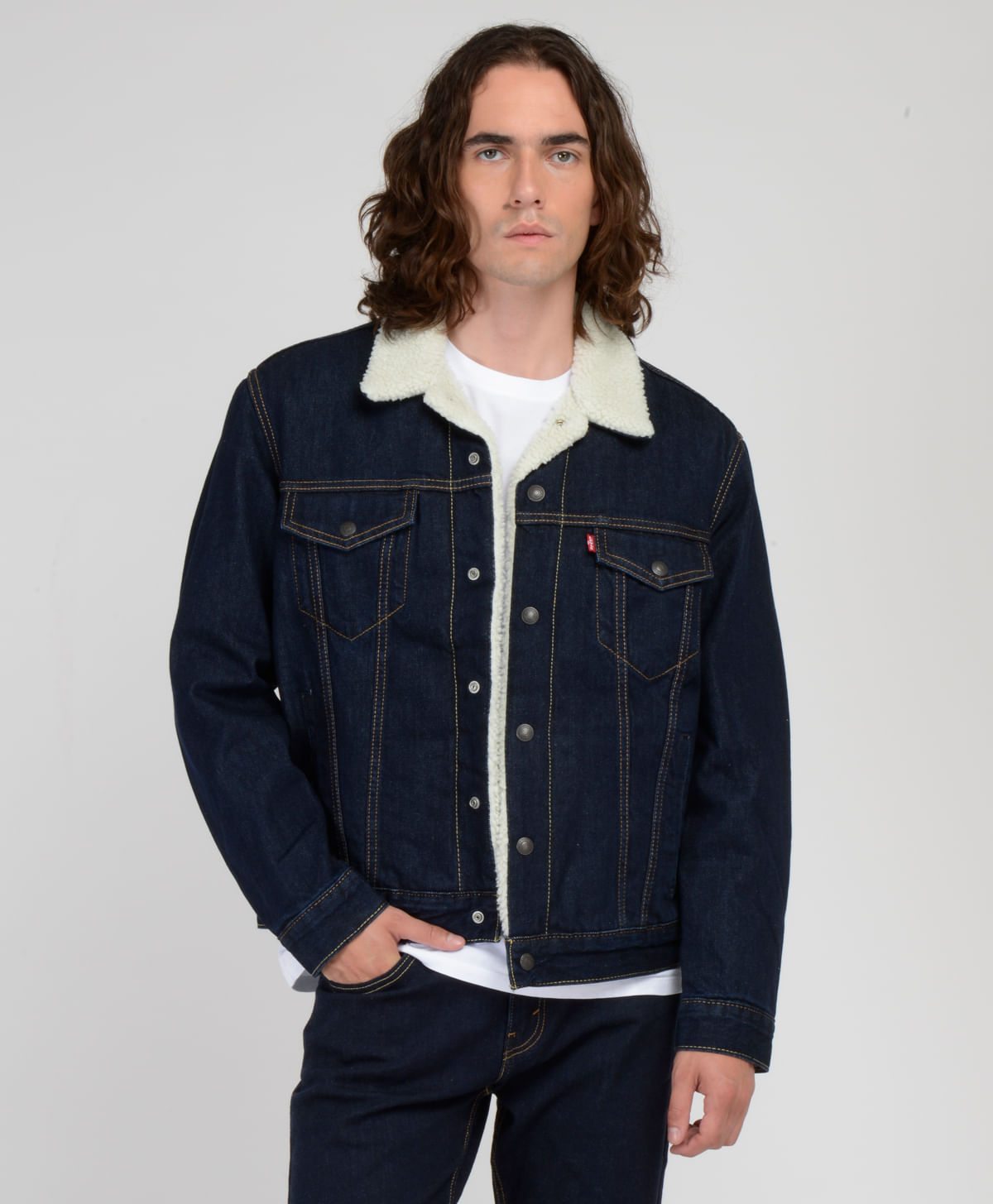 Chaqueta Hombre Levi's con Sherpa 16365-0075|LEVIS