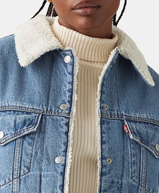 Chaqueta Levi's Mujer 90s Sherpa Trucker