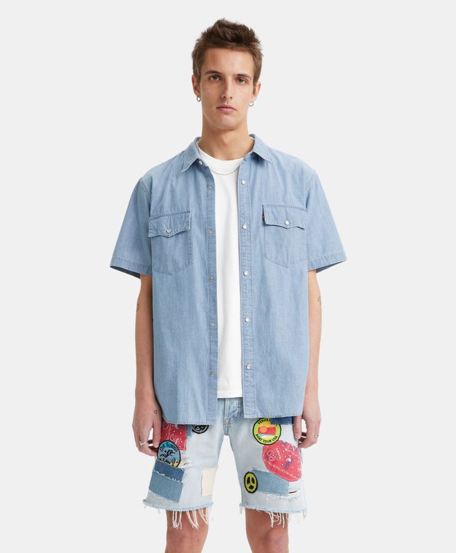 Camisa Hombre Levi's Ss Relaxed Fit Western