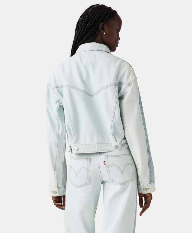 Chaqueta Mujer Levi's Shrunken 90s Stripe Trkr