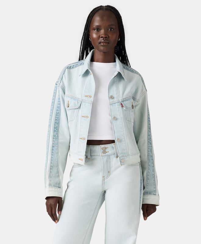 Chaqueta Mujer Levi's Shrunken 90s Stripe Trkr