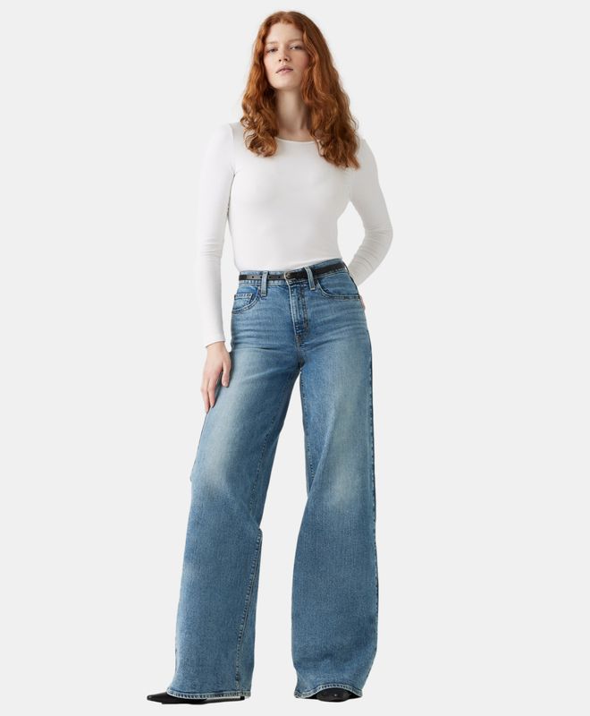 Jeans Mujer Levi's 728 Hr Wide Leg