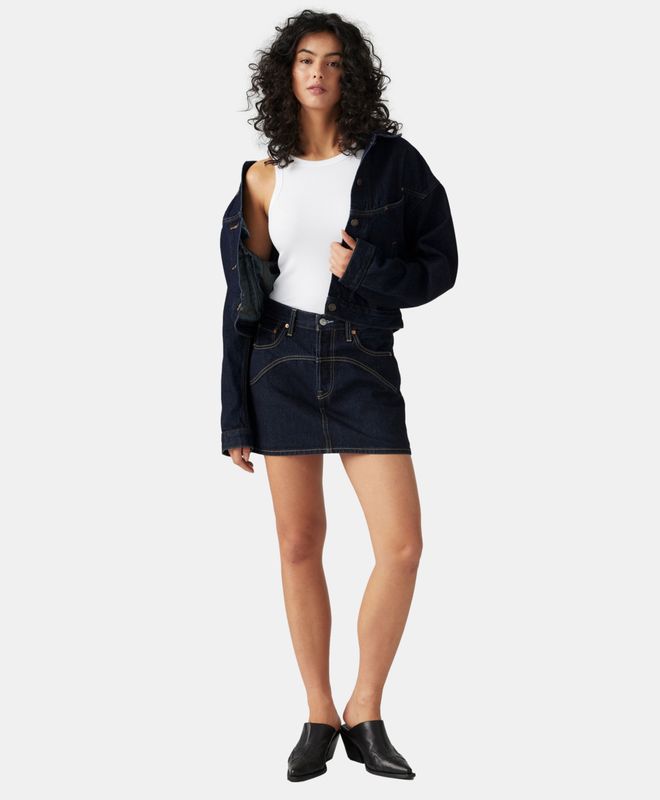 Falda Mujer Levi's Icon Skirt Western Yoke