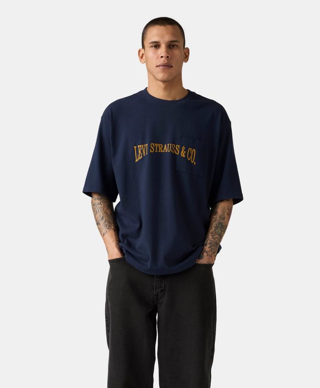 Polera Hombre Levi's Half Sleeve Gr Pckt T