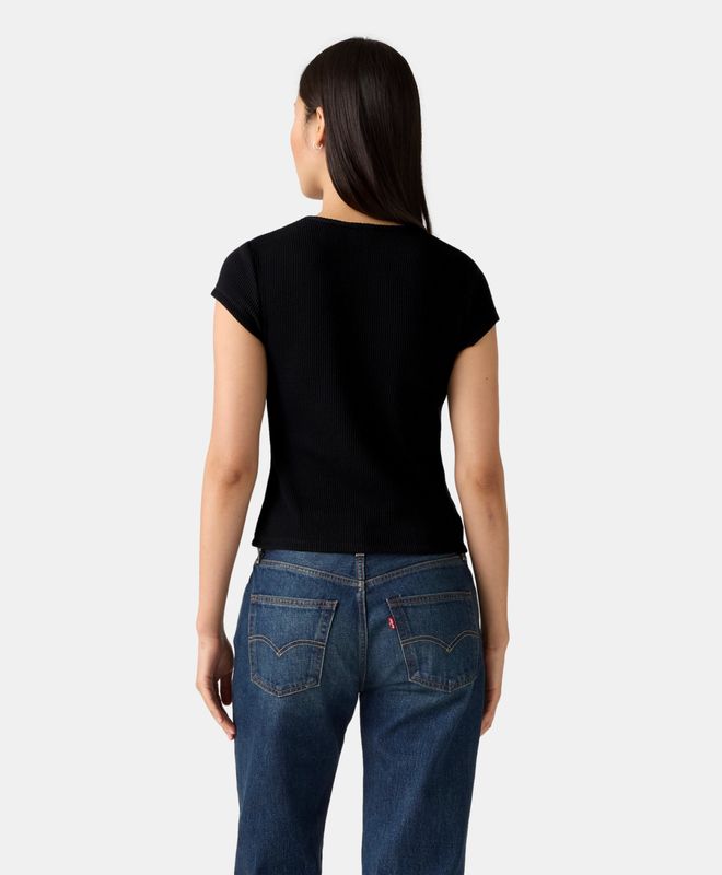 Polera Mujer Levi's Dry Goods Waffle Cap Tee