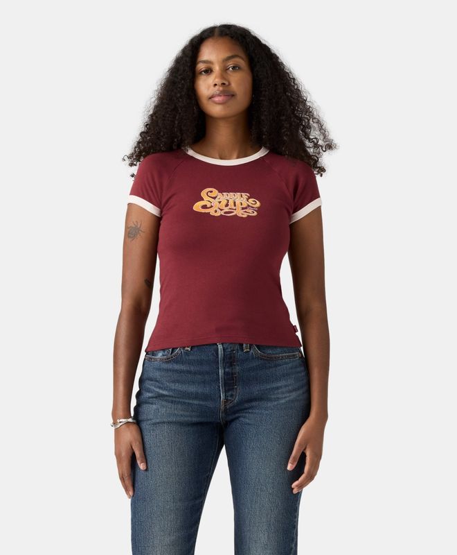 Polera Mujer Levi's Gr Riley Raglan Tee