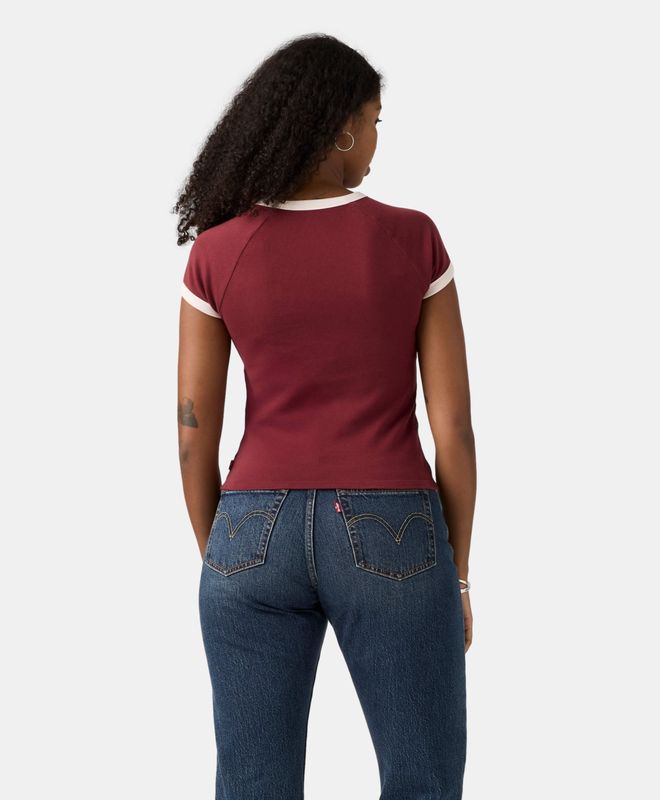 Polera Mujer Levi's Gr Riley Raglan Tee