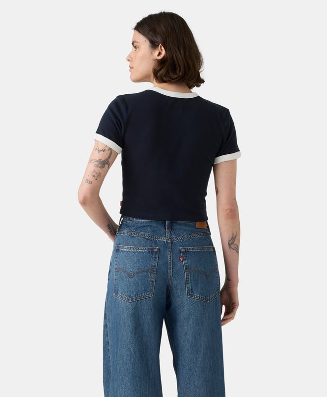 Polera Mujer Levi's Graphic Mini Ringer Tee