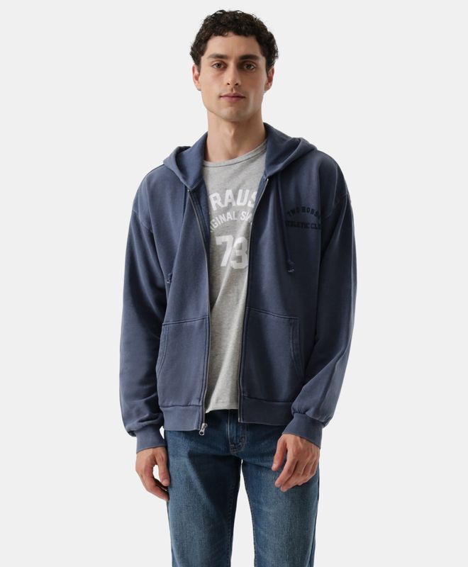 Polerón Hombre Levi's Two Horse Cropped Zip Up