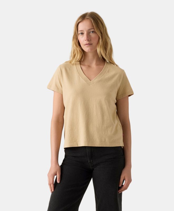 Polera Mujer Levi's Boxy Vneck Tee