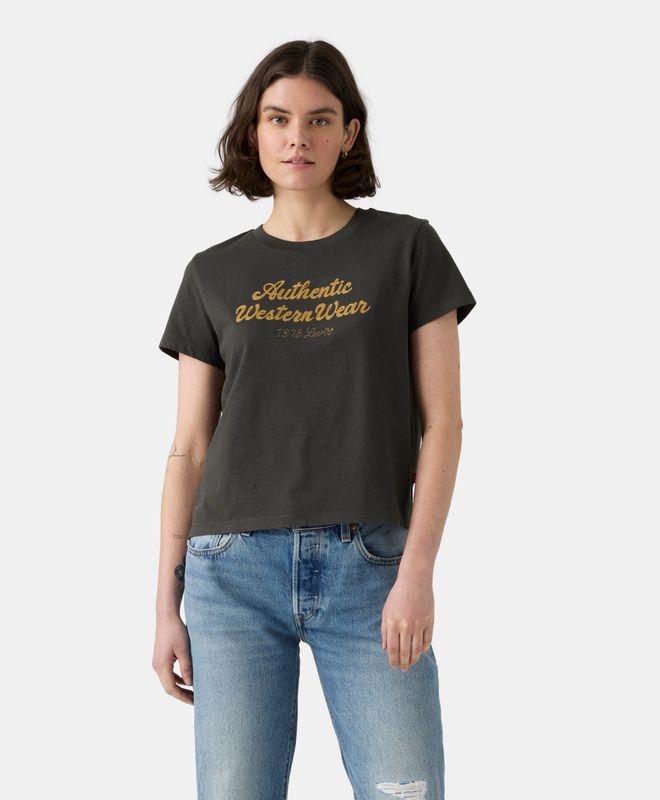 Polera Mujer Levi's Graphic Boxy Tshirt