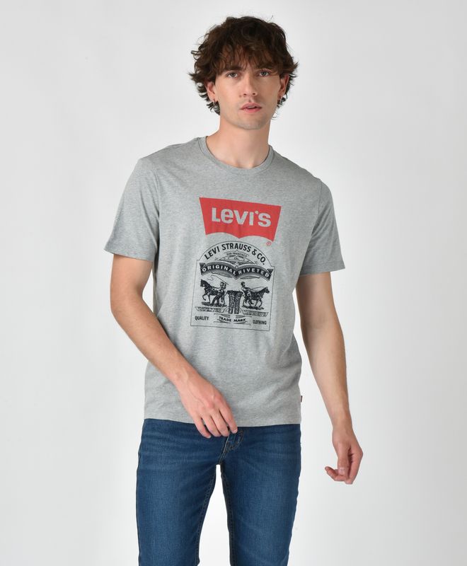 Polera Hombre Levi's Graphic Crewneck Tee