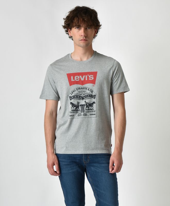 Polera Hombre Levi's Graphic Crewneck Tee