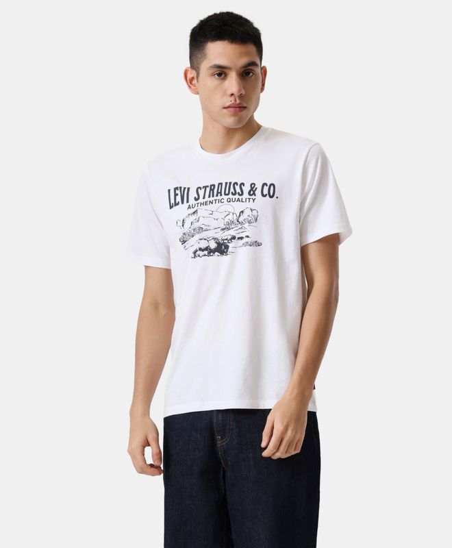 Polera Hombre Levi's Graphic Crewneck Tee
