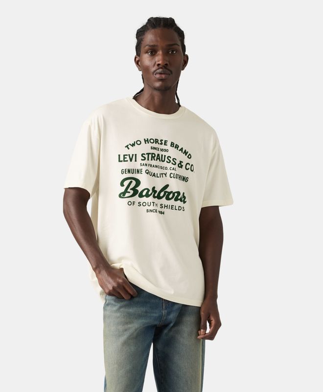 Levi's X Barbour Polera Hombre Graphic Tee