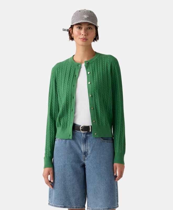 Sweater Mujer Levi's Super Soft Crewneck Cardi