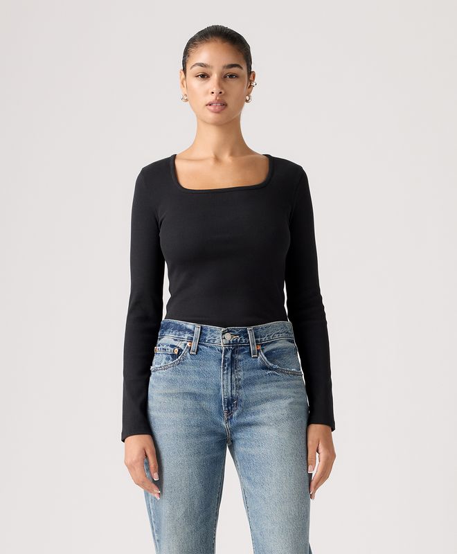Polera Mujer Levi's Essential Neck Long Sleeve