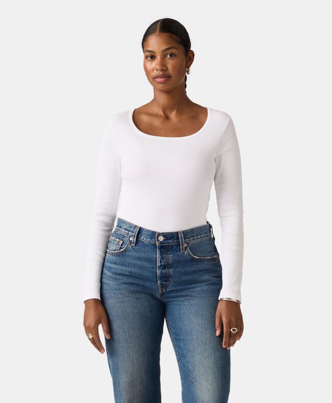 Polera Mujer Levi's Essential Neck Long Sleeve