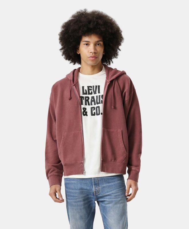 Polerón Hombre Levi's Hayes Cropped Full Zip