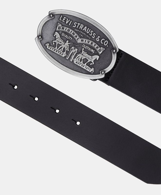 Cinturón Hombre Levi's Billy Plaque Belt Regular